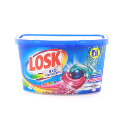 Капсули для прання Losk тріо Color 12