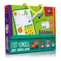 Гра настільна Vladi Toys Готуємось до школи. Абетка
