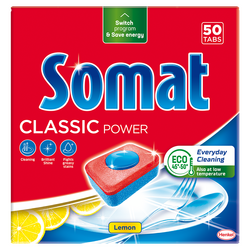 Таблетки для посудомийних машин Somat Classic Лимон 50 шт/уп.