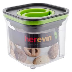 Контейнер для сипучих пластиковий герметичний з кришкою HEREVIN 0,7 л