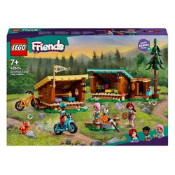 Конструктор дитячий LEGO Friends Затишні хатинки у пригодницькому таборі 437 деталей