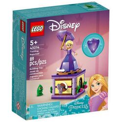 Конструктор дитячий LEGO Disney Рапунцель, що обертається 89 деталей