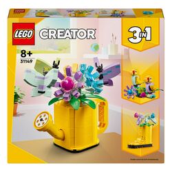 Конструктор дитячий LEGO Creator Квіти в лійці 420 деталей