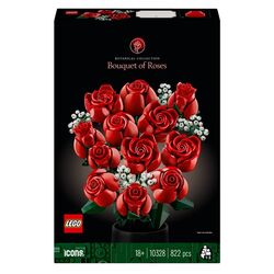 Конструктор LEGO Icons Букет троянд 822 деталей
