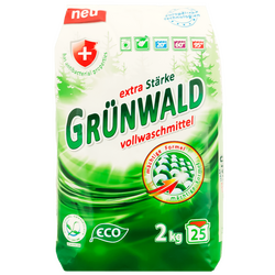 Порошок пральний безфосфатний універсальний Grunwald Гірська свіжість 2 кг