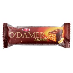 Батончик глазурований Лукас O'Damer з молочно-грильяжним корпусом 40 г