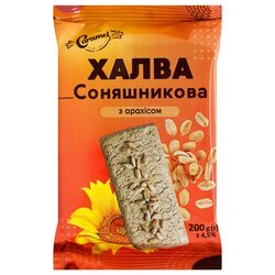 Халва соняшникова Caramel з арахісом 200 г