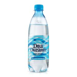 Вода питна Два Океани сильногазована 0,5 л