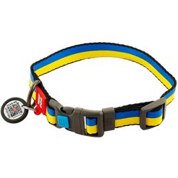 Нашийник для собак нейлоновий Waudog Collar freedom з QR-кодом р.М