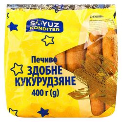 Печиво здобне кукурудзяне Союз-Кондитер 400 г