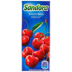 Нектар освітлений Sandora Вишневий 200 мл