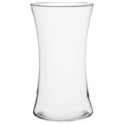 Ваза для квітів скляна гладка TRENDGLASS SANDRA прозора 25 см