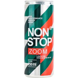 Напій енергетичний безалкогольний Non Stop Zoom ж/б 250 мл