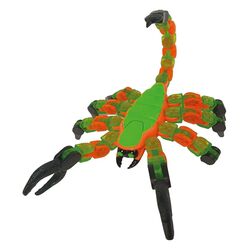 Іграшка дитяча Zing Klixx Creaturez Fidget Скорпіон зелено-червоний