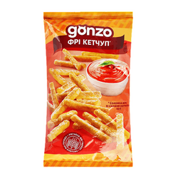 Соломка фрі Gonzo зі смаком кетчупу 40 г