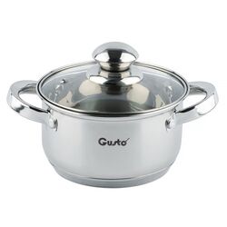 Каструля з кришкою GUSTO Nuovo d=22 см 4,7 л
