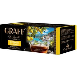 Чай чорний GRAFF Лимонний сад 1,8г х 20шт/пач.