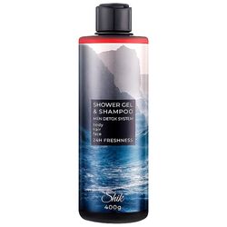 Гель-шампунь для душу Shik Men Detox System 400 г