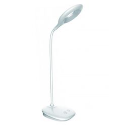 Світильник настільний LED акумуляторний гнучкий LUXEL TL-04W білий 6Вт 4000К