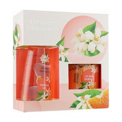 Набір подарунковий жіночий Liora Orange blossoms: гель + скраб