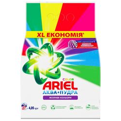 Порошок для прання автомат ARIEL Аква-Пудра Колор 4,05 кг