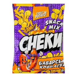 Снеки картопляні CHEF POTATO Баварські ковбаски 30 г