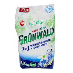 Порошок пральний безфосфатний універсальний Grunwald 2в1 Sapfir 4,5 кг