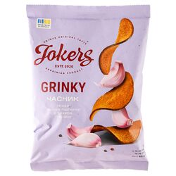 Грінки житньо-пшеничні JokerS Аврора Часник 80 г