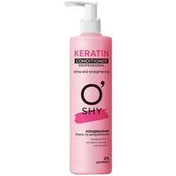 Кондиціонер для волосся O'shy Professional Keratin Блиск і випрямлення 400 мл