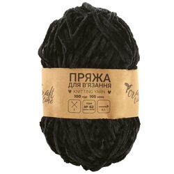 Пряжа для в'язання плюшева Craft time 100 г 105 м тон №62