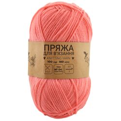 Пряжа для в'язання Craft time 100 г 180 м тон №04