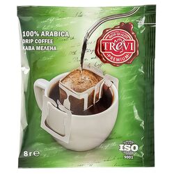 Кава смажена мелена TREVI Premium дріп-пакет 8 г