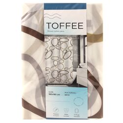 Штора для ванної клейончата з кільцями Wоko Toffee 180х180 см