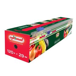 Плівка харчова з ножем-слайдером Optimal 29см х 120м/кор