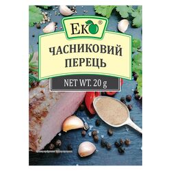 Приправа смакова ЕКО Перець часниковий 20 г