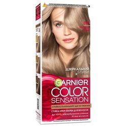 Крем-фарба для волосся стійка GARNIER Color Sensation Перлинний світло-русявий 8.11