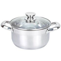 Каструля зі скляною кришкою GUSTO Force d=24 см 6,1 л