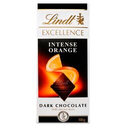 Шоколад чорний LINDT Excellence з апельсином 100 г