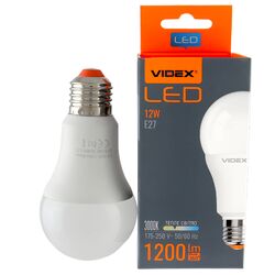 Лампа Led Videx A60e 12 Вт E27 3000 K 220 В