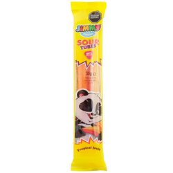 Цукерки жувальні JIMMY Sour Tubes Тропік 30 г