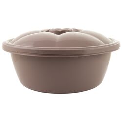 Миска пластикова кругла з кришкою StarsPlast 4,5 л