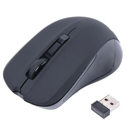 Миша комп'ютерна бездротова Maxxter Mr-337 чорна