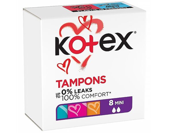 Тампони Kotex Міні 8 шт/уп Аврора ціна