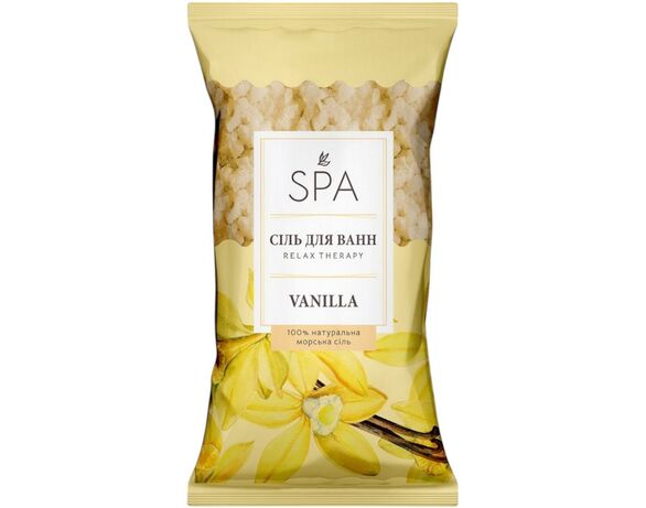 Сіль морська для ванни SPA Ваніль 500 г Аврора купити