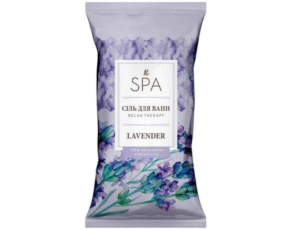 Сіль морська для ванни SPA Лаванда 500 г в інтернет-магазині Аврора