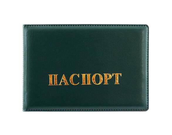 Обкладинка для id-карти проста горизонтальна однотонна Аврора фото