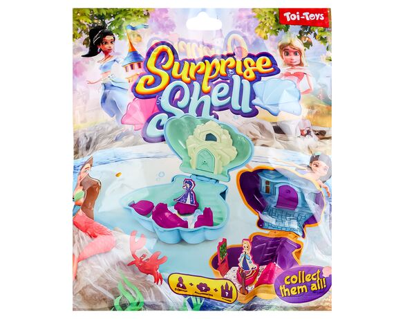 Іграшка-сюрприз дитяча Toi-Toys Мушля Аврора з доставкою
