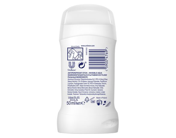 Антиперспірант жіночий Rexona Прозорий кристал стік 50 мл Аврора картинка 2 вартість