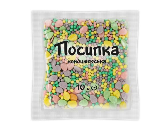 Посипка кондитерська Деко Фігурна 10 г Аврора картинка 2 дешево