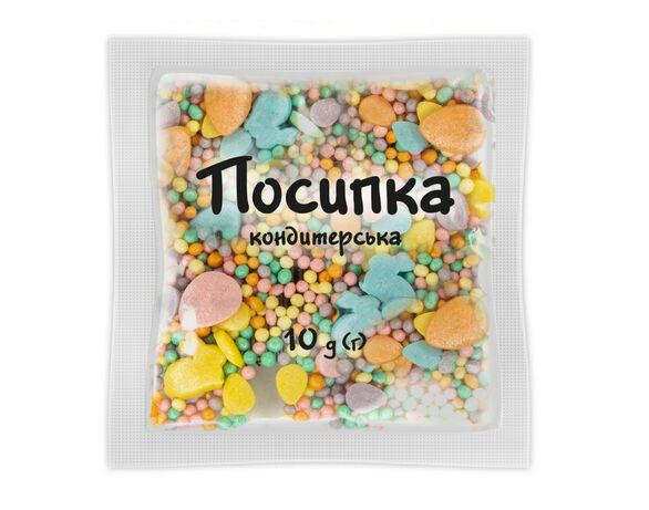 Посипка кондитерська Деко Фігурна 10 г Аврора картинка 3 з доставкою